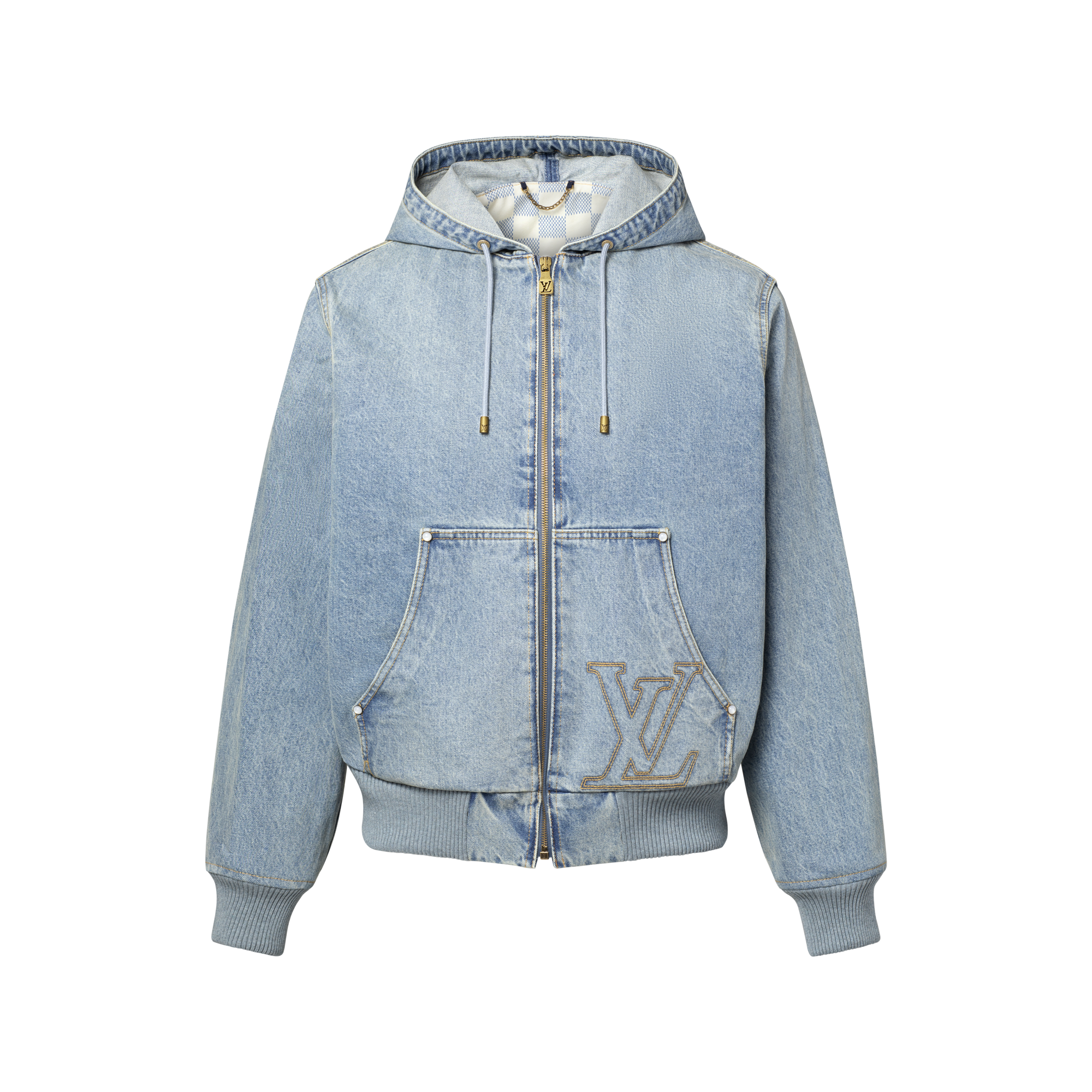 フーデッド ワークウェア デニムブルゾン ｜ルイ・ヴィトン 公式サイト